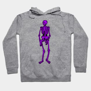 Purple Skeleton Hoodie